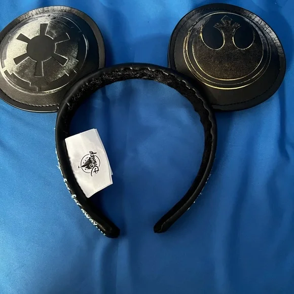 Disney StarWars Minnie Ears Imperial Crest Rebel Alliance SAME DAY SHIPPING - Picture 2 of 5